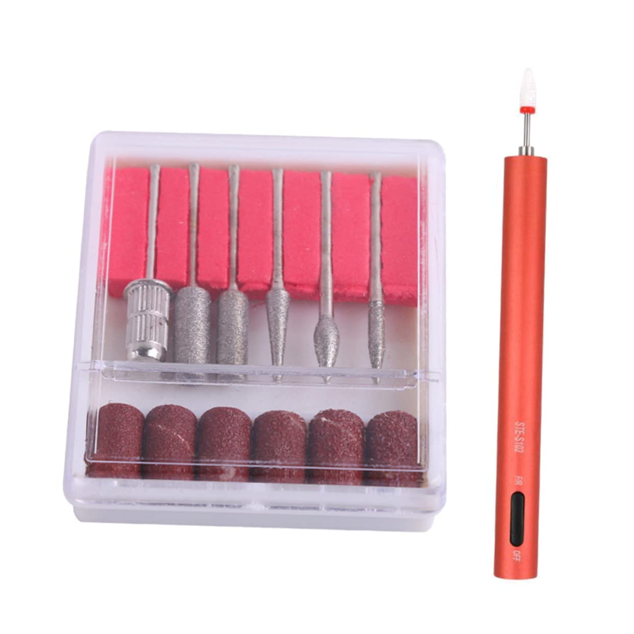 Minkissy Electric Nail Drill Bit Set - Professional Manicure Tools for Home & Salon Use