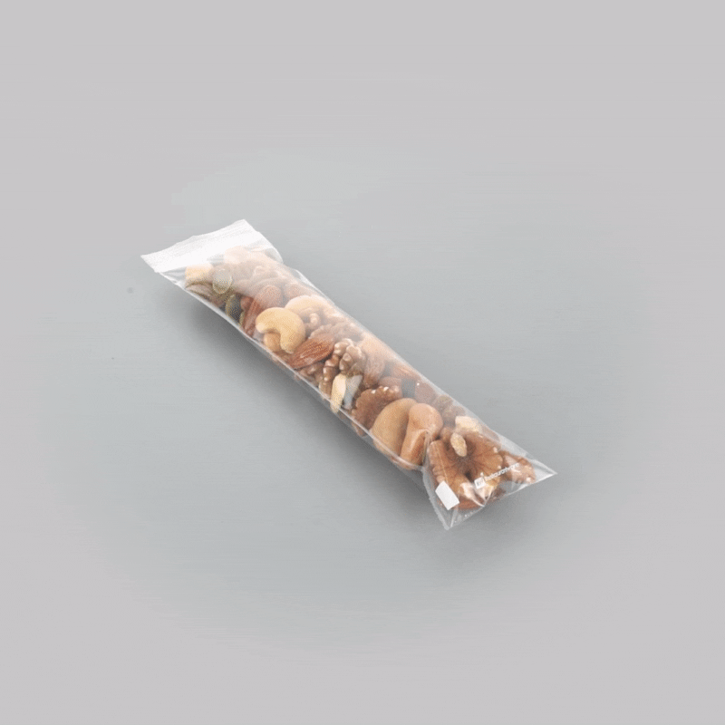 Clear Plastic Zip Snack Bags 8x2 Inches - 100 Count Resealable Food Storage Bags | Perfect for School Lunches, Travel Snacks & Meal Prep