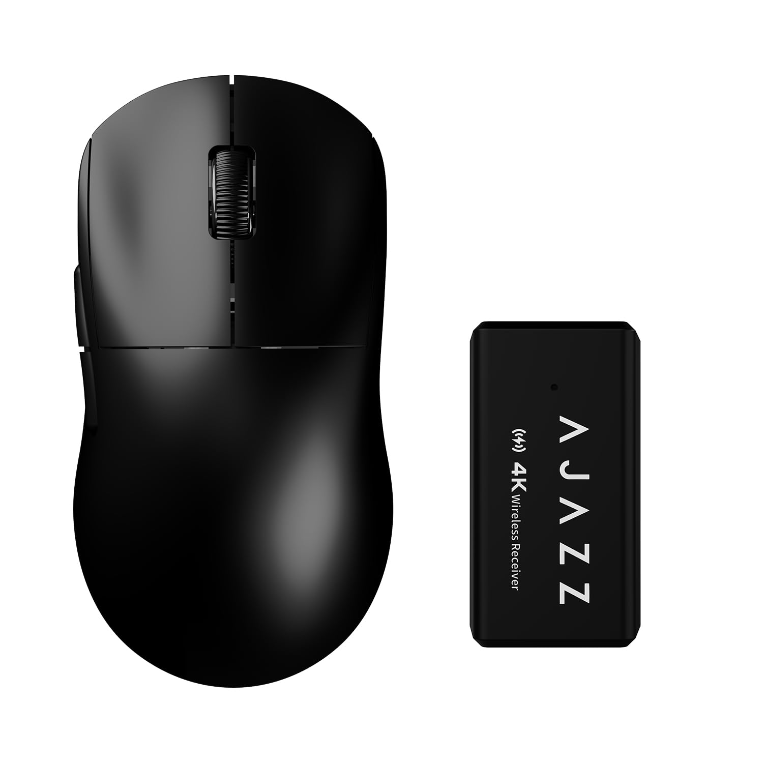 NACODEX AJ199 4K Wireless & Wired Gaming Mouse - 65G Ultra Lightweight, 26K DPI Optical Sensor, 900mAh Rechargeable, 4000Hz Polling Rate - Ergonomic PC Gaming Mouse for Esports, FPS, MOBA & MMO Gamers - Perfect for Competitive Gaming & Office Work