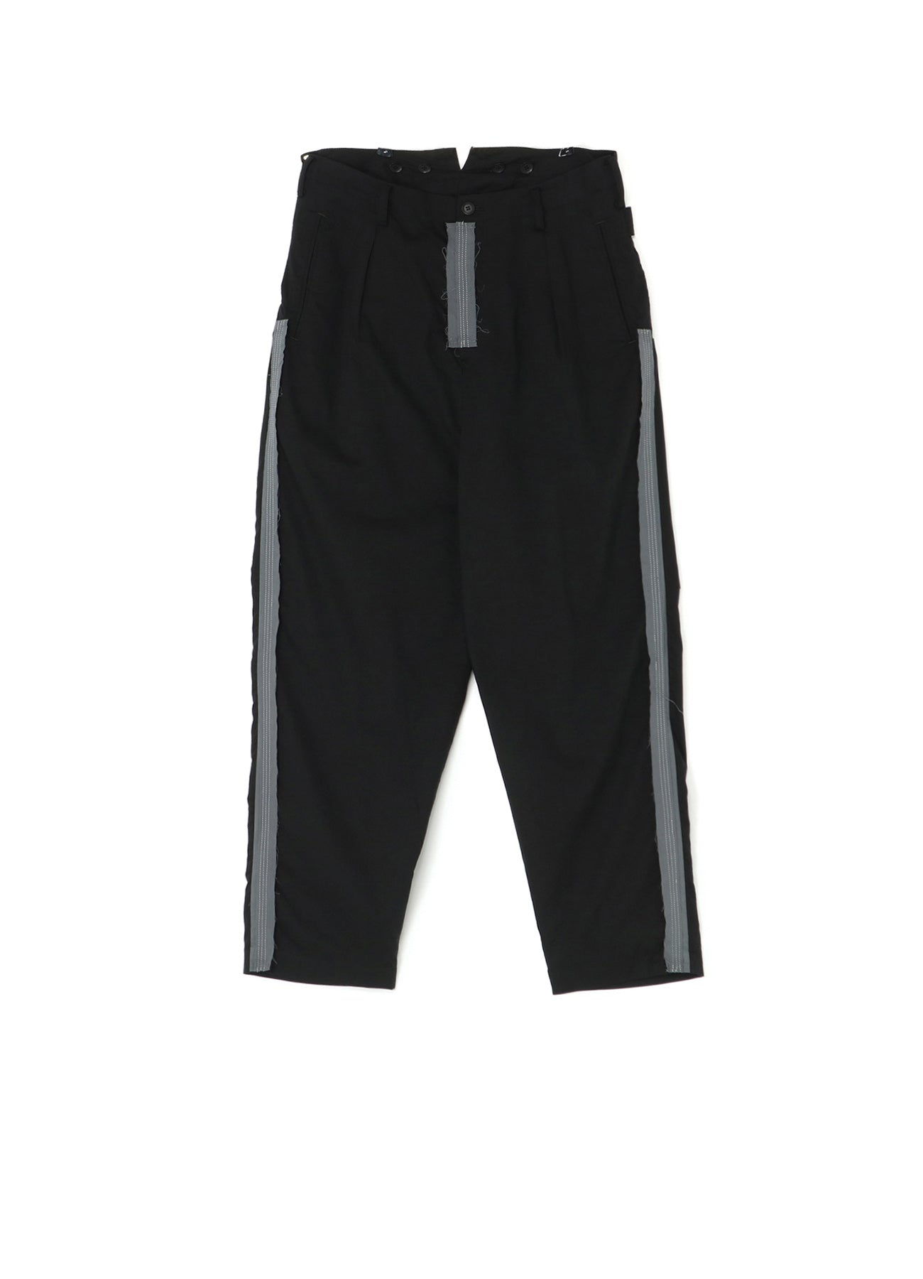 Breathable Cotton Lyocell Wide-Leg Suspenders Pants with Decorative Side Fabric - Perfect for Casual Wear, Office Outfits & Summer Fashion