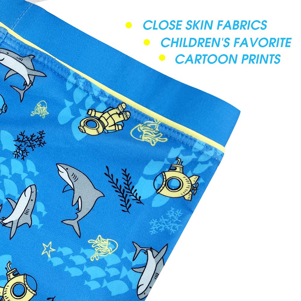 **Quick Dry Boys Swim Trunks - Kids Board Shorts for Beach, Pool & Water Sports | Comfortable & Durable Swimwear for Active Boys**