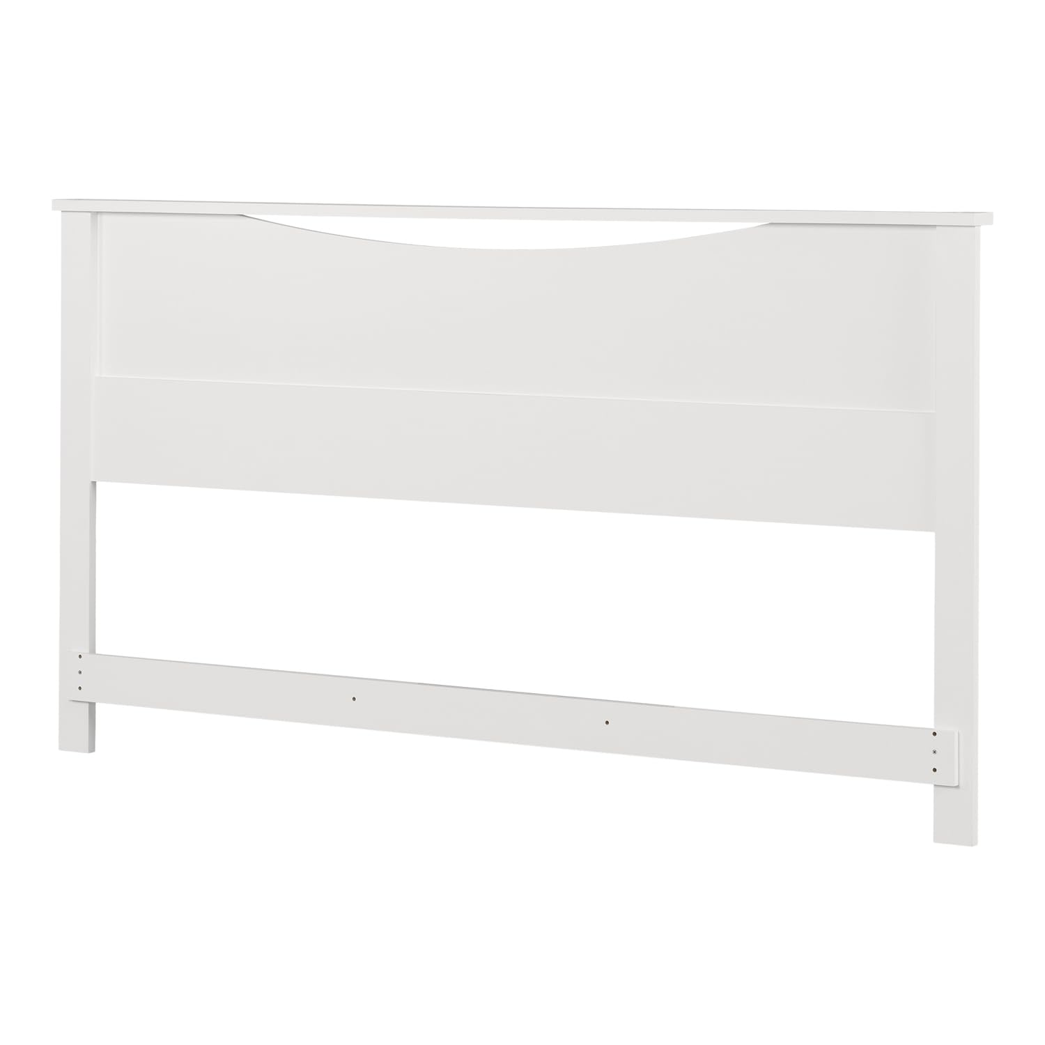 South Shore Step One Headboard - King Size 78-Inch, Pure White - Modern Bedroom Furniture for Master Bedroom & Guest Room Decor