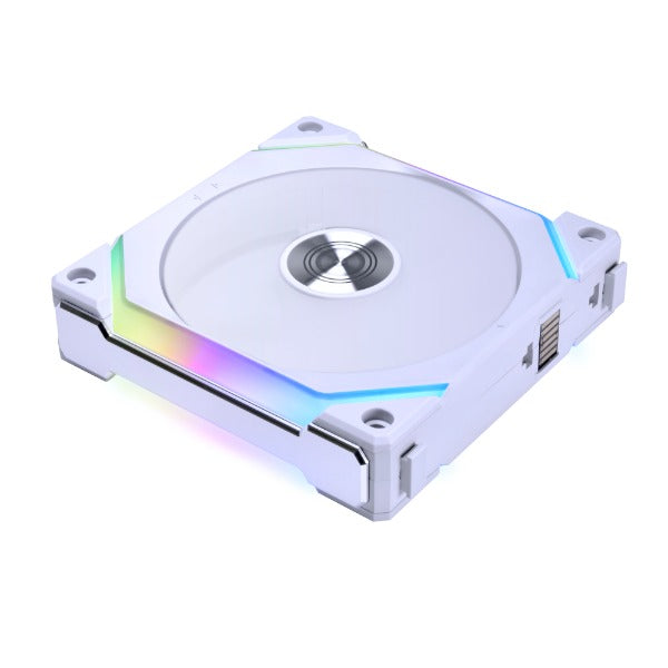 Lian Li UNI FAN SL120 V2 120mm RGB PWM PC Case Fan - Single Pack (Black/White) | High Airflow Cooling for Gaming PC Builds & Workstations