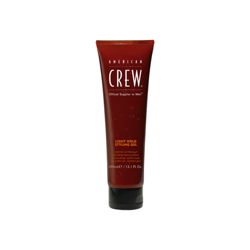 American Crew Light Hold Styling Gel for Men - Firm & Flexible Hair Hold - All-Day Control for Natural Looks - Perfect for Work, Gym & Everyday Styling