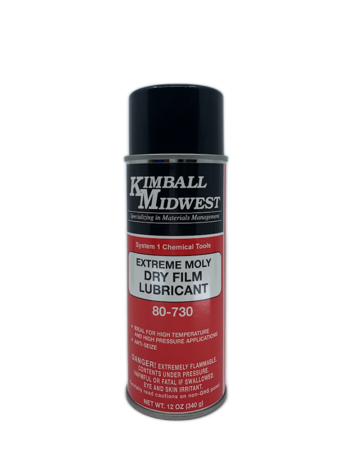 Extreme Moly Dry Film Lubricant Spray - High Performance Anti-Friction Coating for Metal Parts - Ideal for Automotive, Industrial Machinery & Marine Equipment Protection