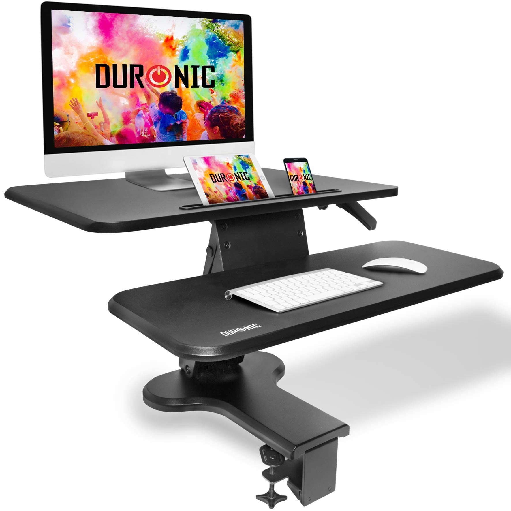 Duronic DM05D13 Sit Stand Desk - 25