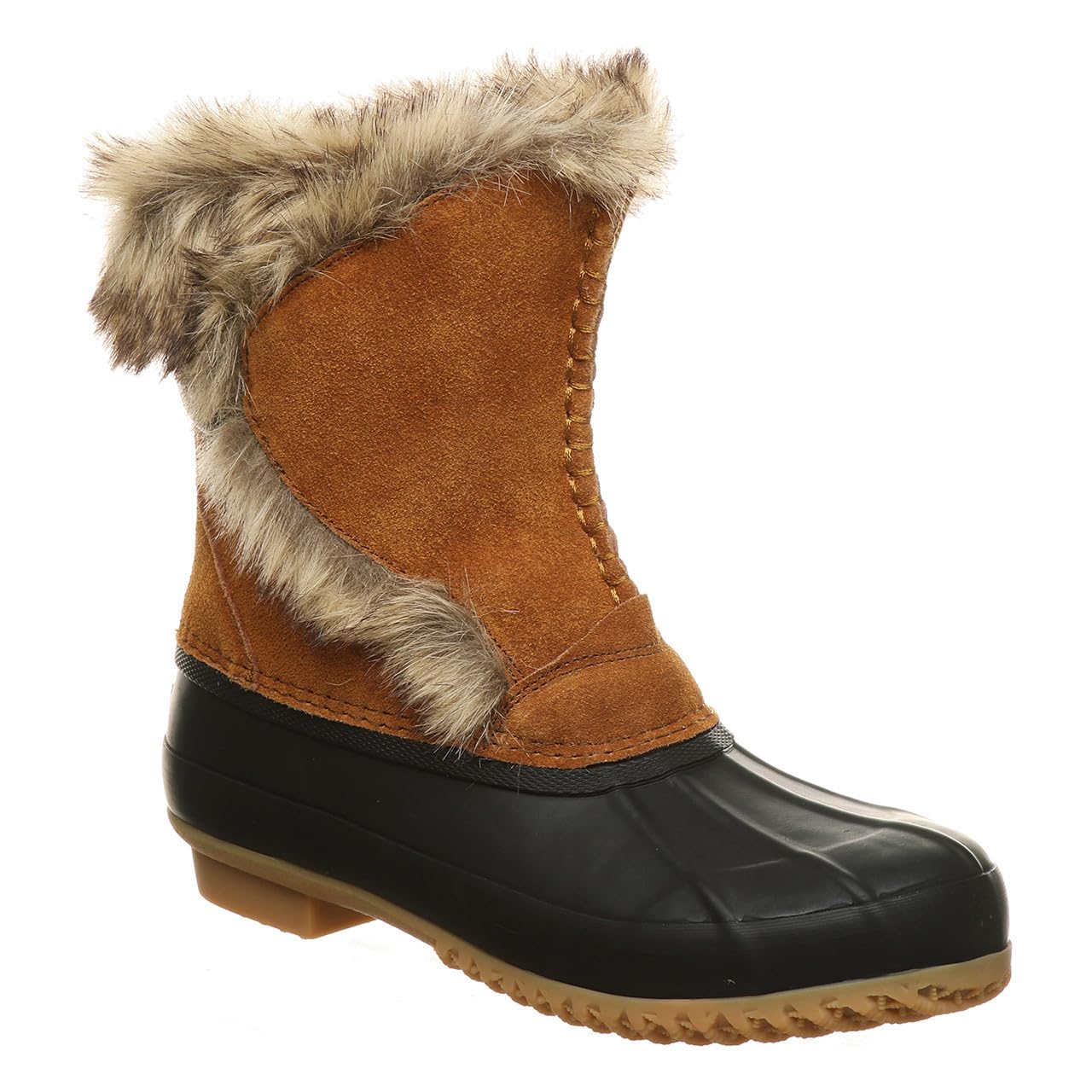 BEARPAW Women's Deborah Mid-Calf Slip-On Winter Boots - Comfortable Warm Snow Boots for Women in Multiple Colors | Perfect for Cold Weather, Snow Days & Winter Fashion