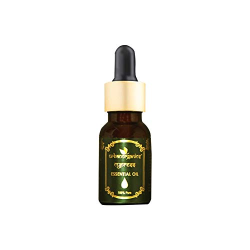 Pure Cypress Essential Oil 15ml - 100% Natural, Undiluted for Massage, Hair Growth, Dandruff Relief & Skin Care | Soothes Acne & Irritation | Perfect for Aromatherapy, DIY Beauty & Home Spa