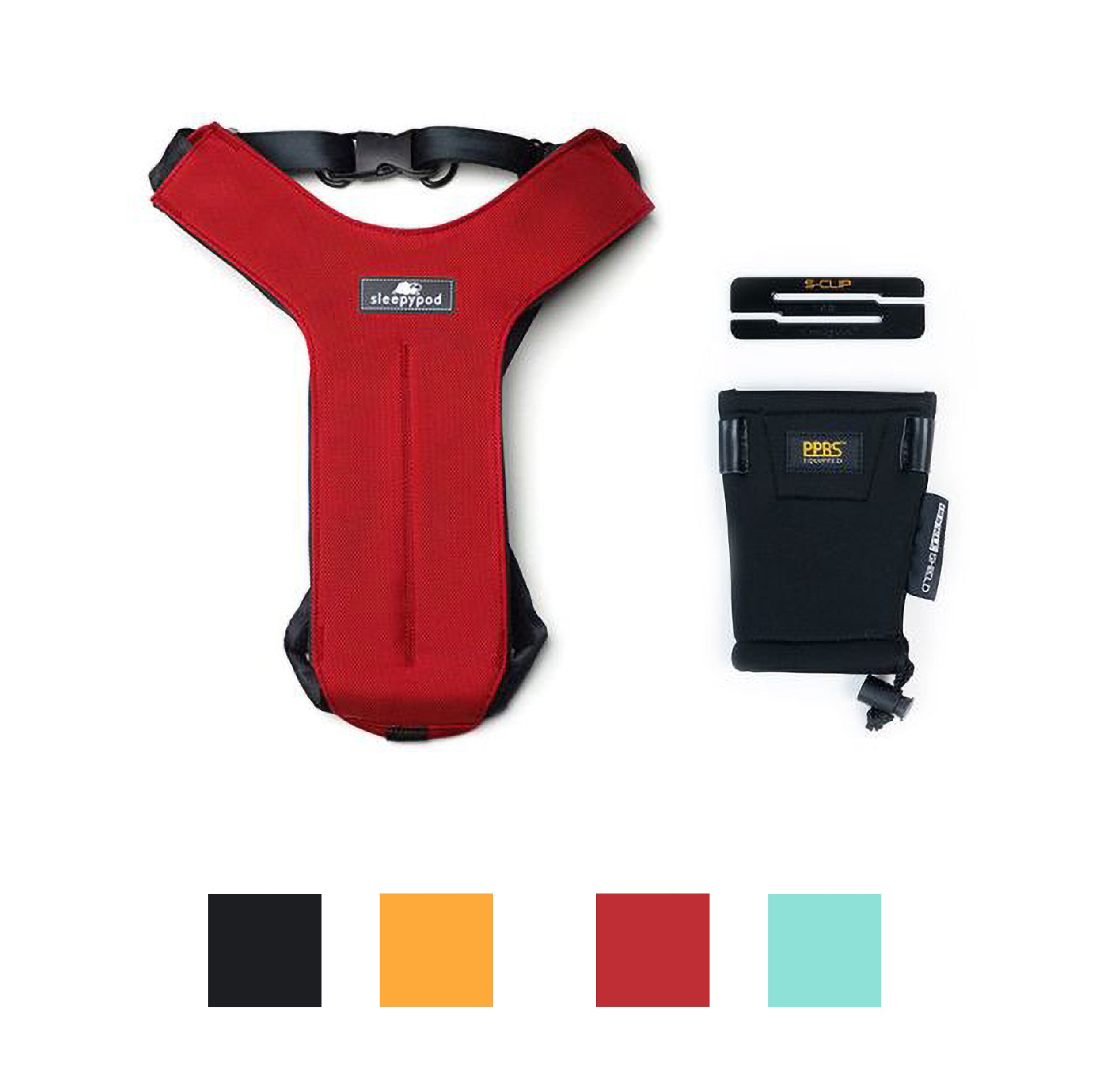 Sleepypod Clickit Sport Dog Harness - Safe & Comfortable Pet Car Seat Belt for Small & Medium Dogs - Perfect for Travel, Hiking & Outdoor Adventures