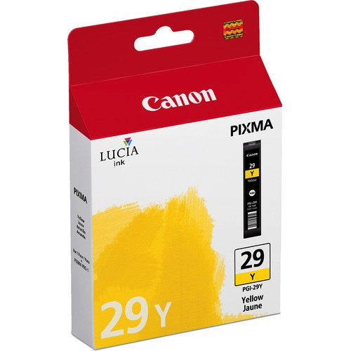 Canon PGI 29 Yellow Ink Tank - High-Quality Replacement Ink for Canon Printers | Perfect for Home, Office & Photo Printing