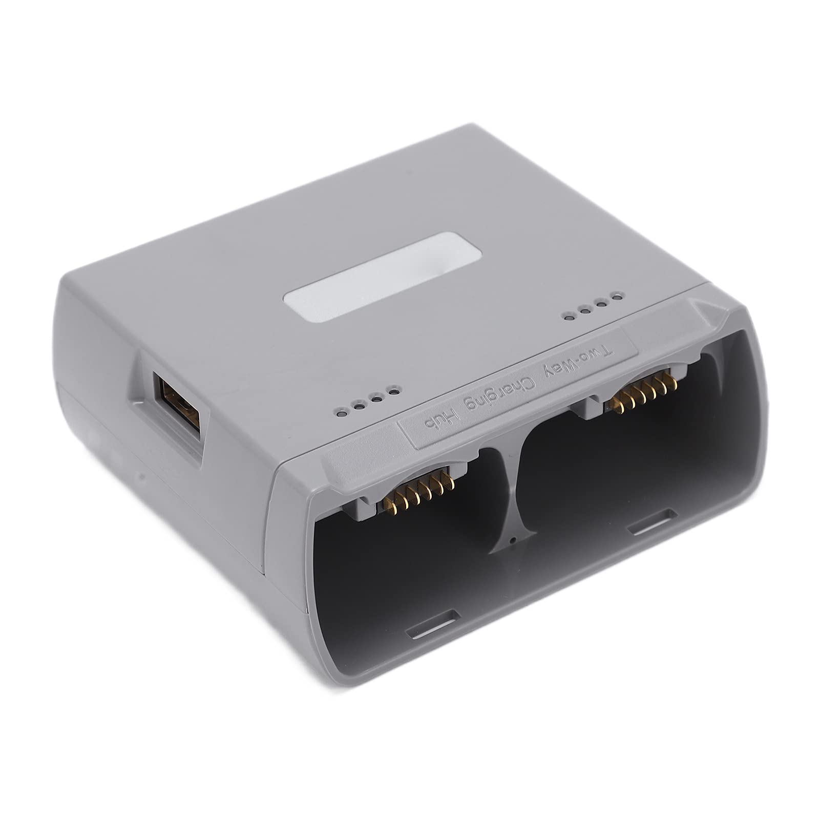 **DJI Mini 2 & Mini SE Smart Drone Battery Charger - Portable Dual-Battery Fast Charging Hub (Grey) - Perfect for Travel, Aerial Photography & Outdoor Adventures**