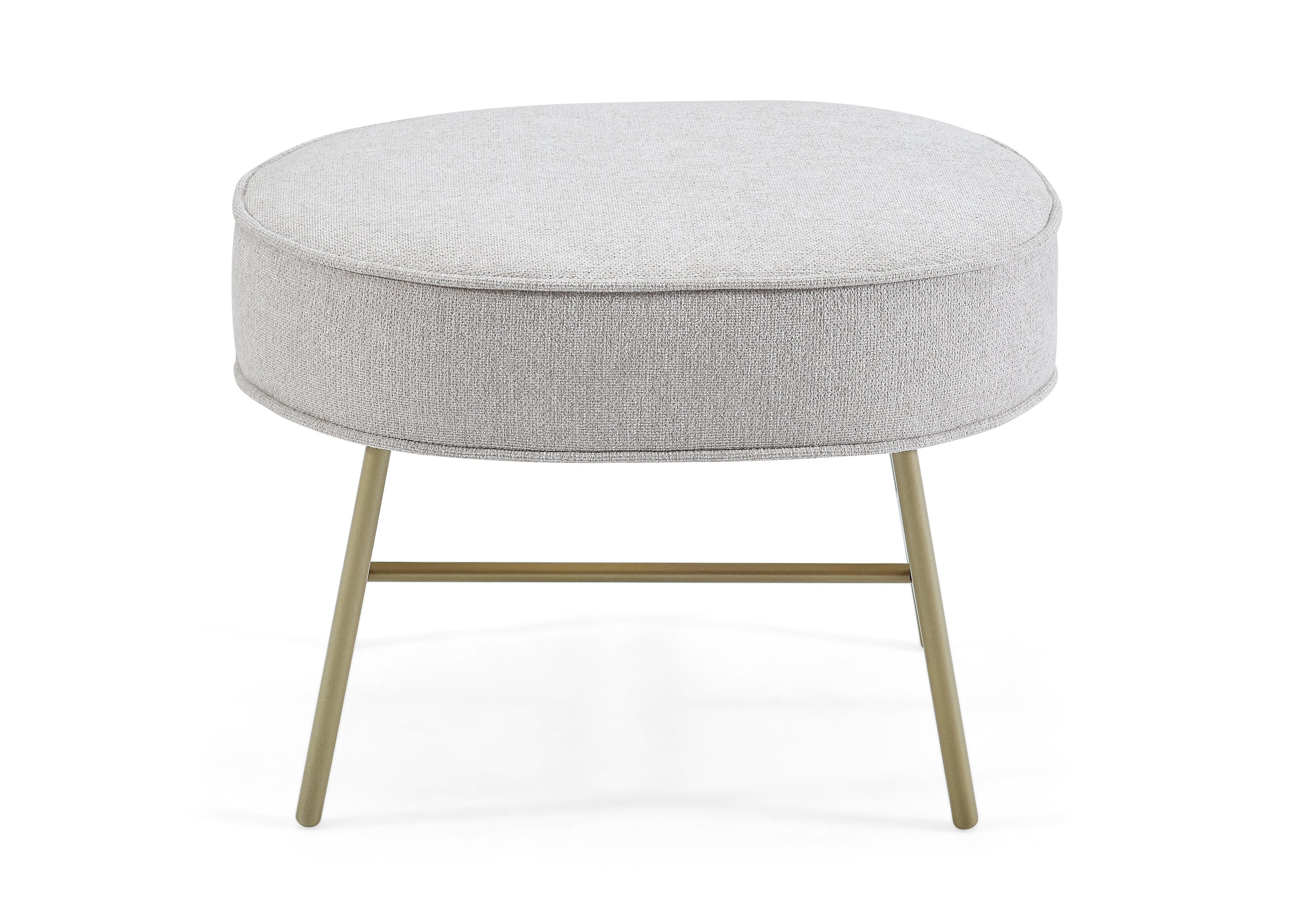 Ella Ottoman with LiveSmart Evolve Fabric - Stylish and Durable Storage Footrest for Living Room, Bedroom, or Office - Perfect for Extra Seating and Home Decor