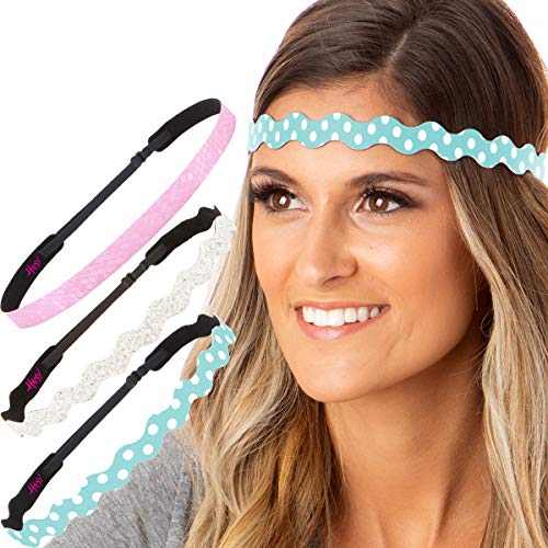 Seafoam/White/Pink 3pk