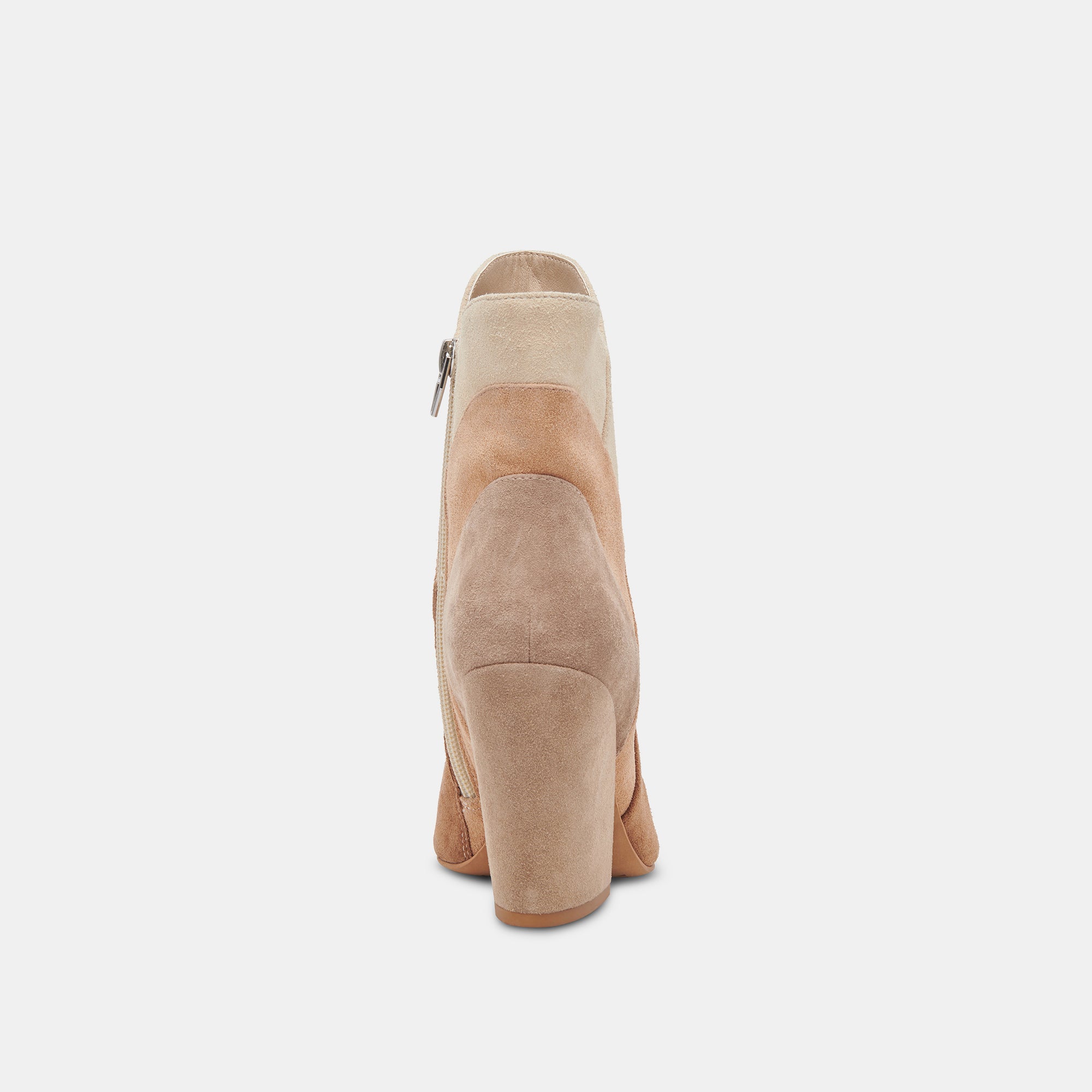 NEENA Booties for Women - Brown Multi Suede Ankle Boots | Comfortable & Stylish Fall/Winter Shoes | Perfect for Office, Casual Outings & Date Nights