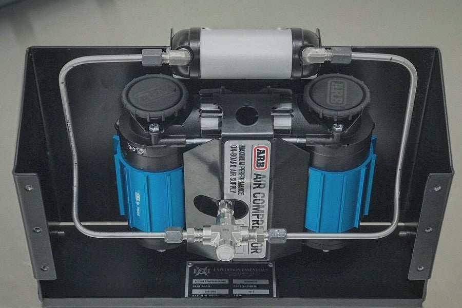 ARB Expedition Essentials Bedside Compressor Bracket - Heavy Duty Air Compressor Mounting Kit for Off-Road Vehicles & 4x4 Trucks - Perfect for On-Trail Repairs & Tire Inflation