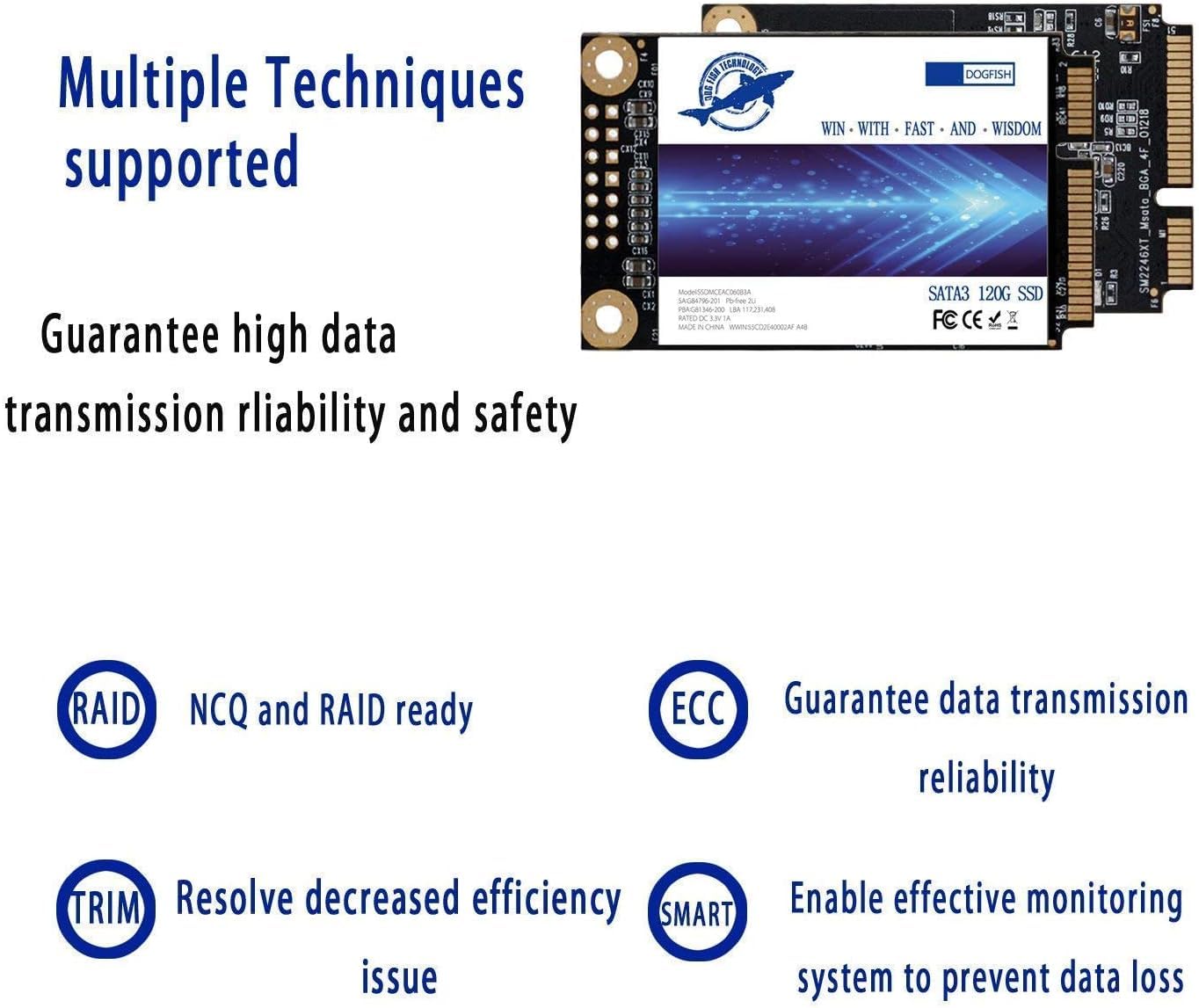 2TB mSATA SSD Internal Solid State Drive - High Speed Performance for Laptop, Notebook & Desktop Computers | Upgrade Your PC Storage | Fast Boot & Gaming Experience