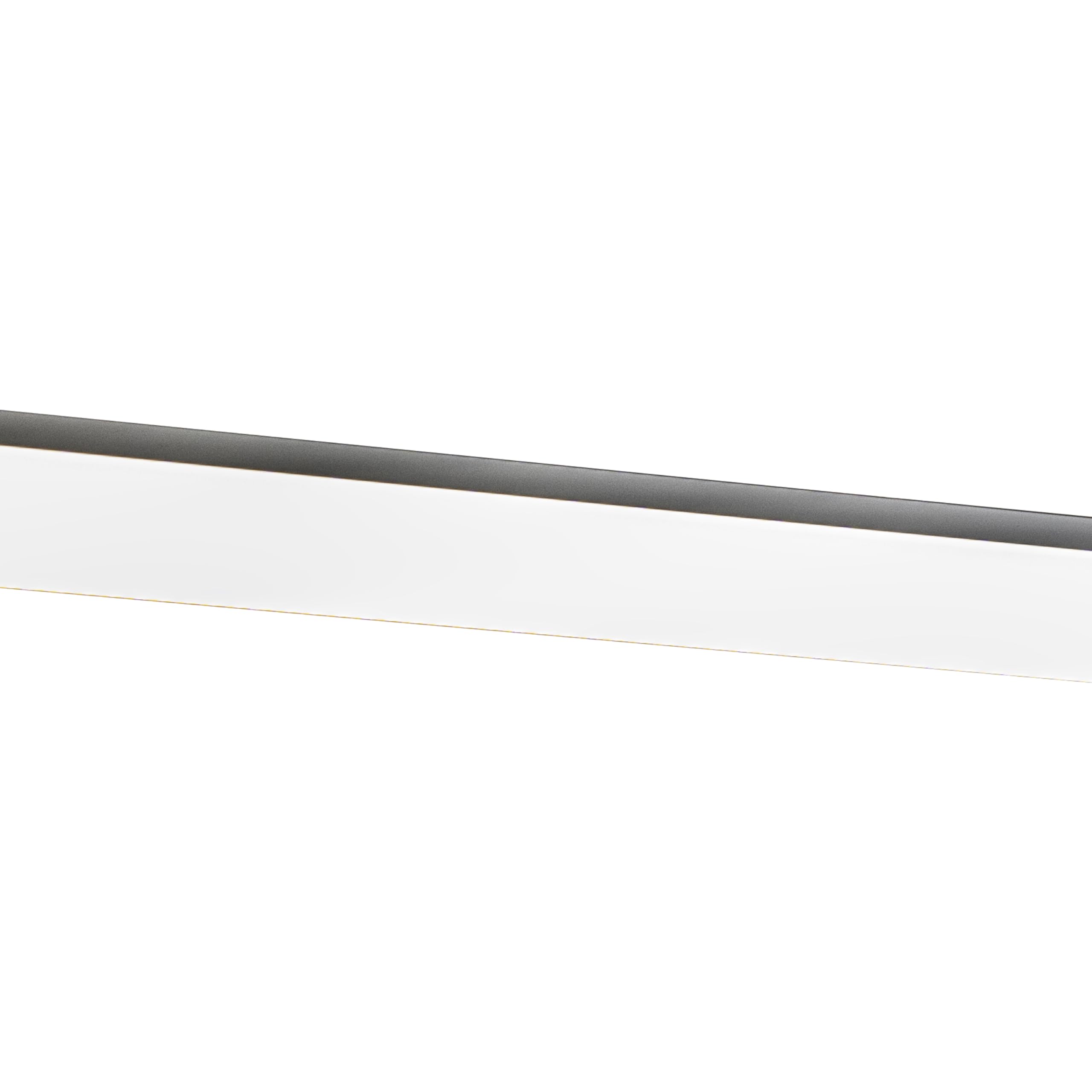 VAXCEL 48 Inch Connectable LED Hardwired Utility Strip Light - 2000 Lumens Bright White Light for Kitchen, Garage, Workshop & Under Cabinet Lighting
