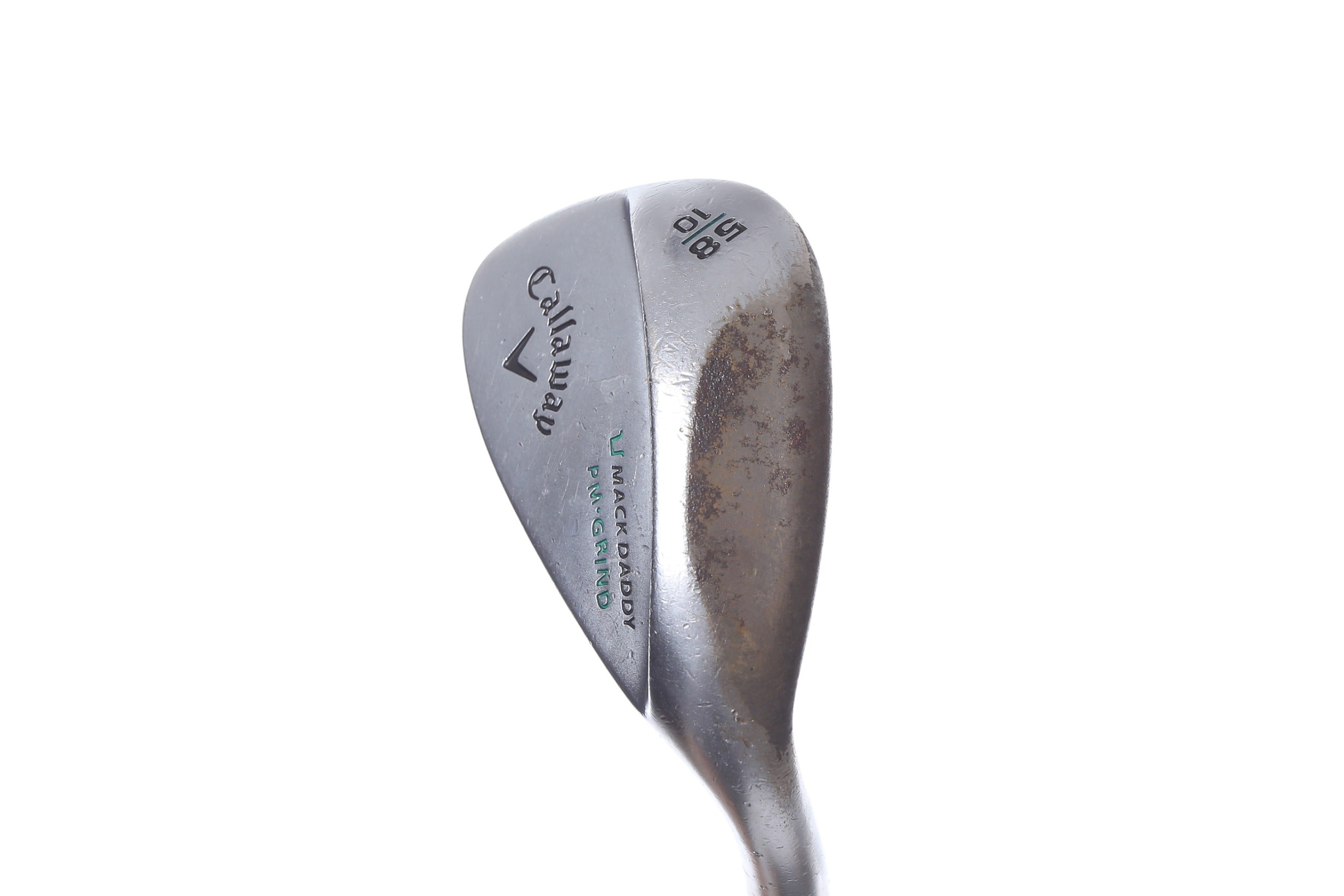 Used Callaway Mack Daddy PM Sand Wedge - Right Handed 58° Stiff Flex Golf Club for Bunker Shots & Short Game Precision