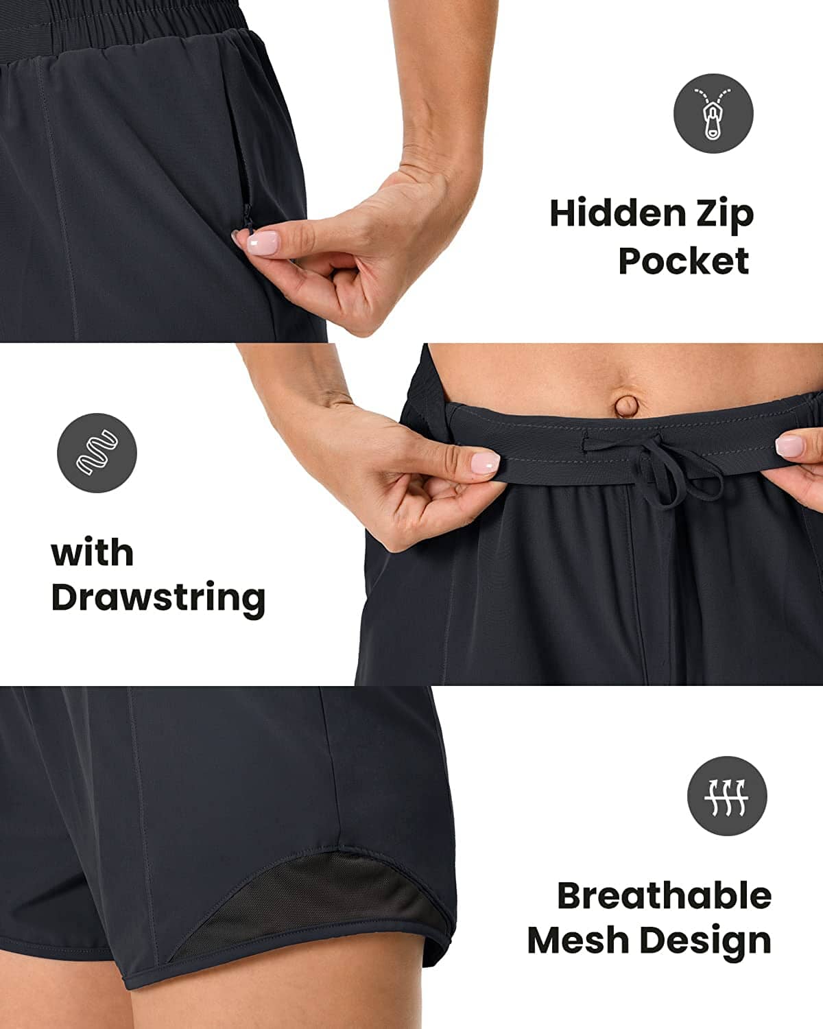 Best Women's High Waisted Shorts - Comfortable & Stylish Summer Fashion for Casual Wear, Workout, and Beach Outings