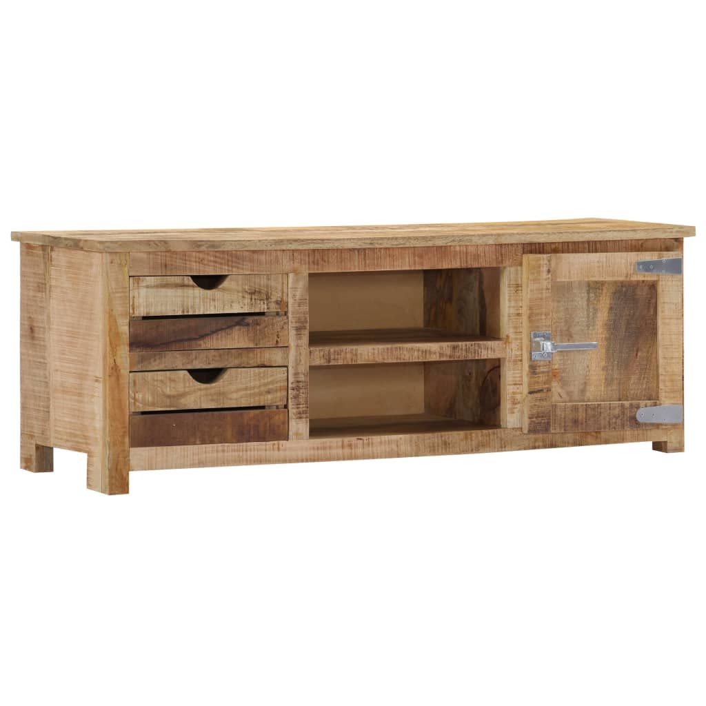 Modern Industrial TV Stand with Farmhouse Style - 47.2