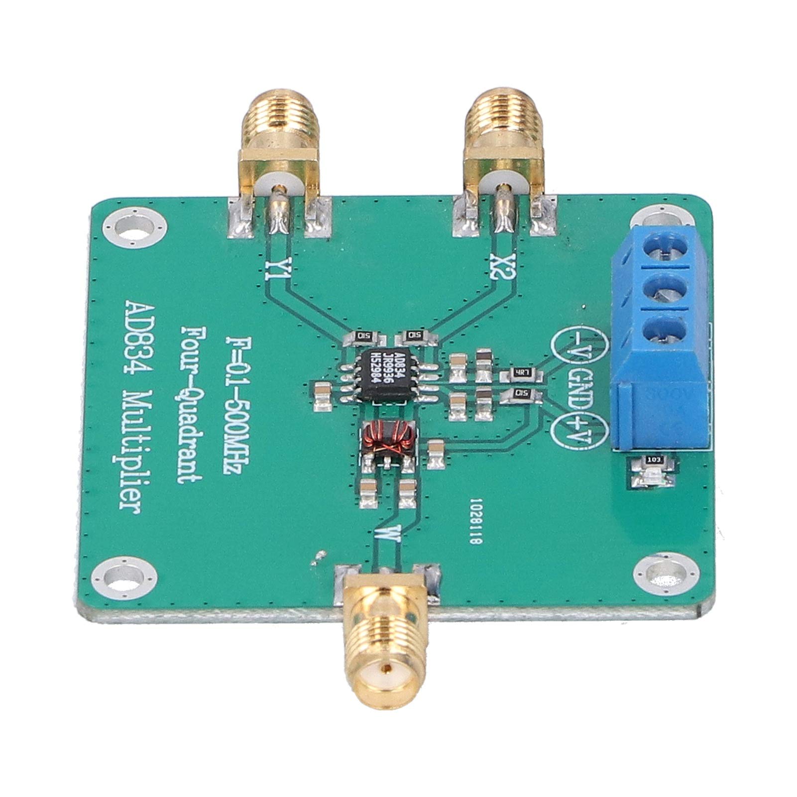 AD834 Four Quadrant Multiplier RF Mixer Module - High Frequency Signal Processing for Radio Communications, Audio Mixing & Filter Circuits - Perfect for Ham Radio, DIY Electronics & Lab Equipment