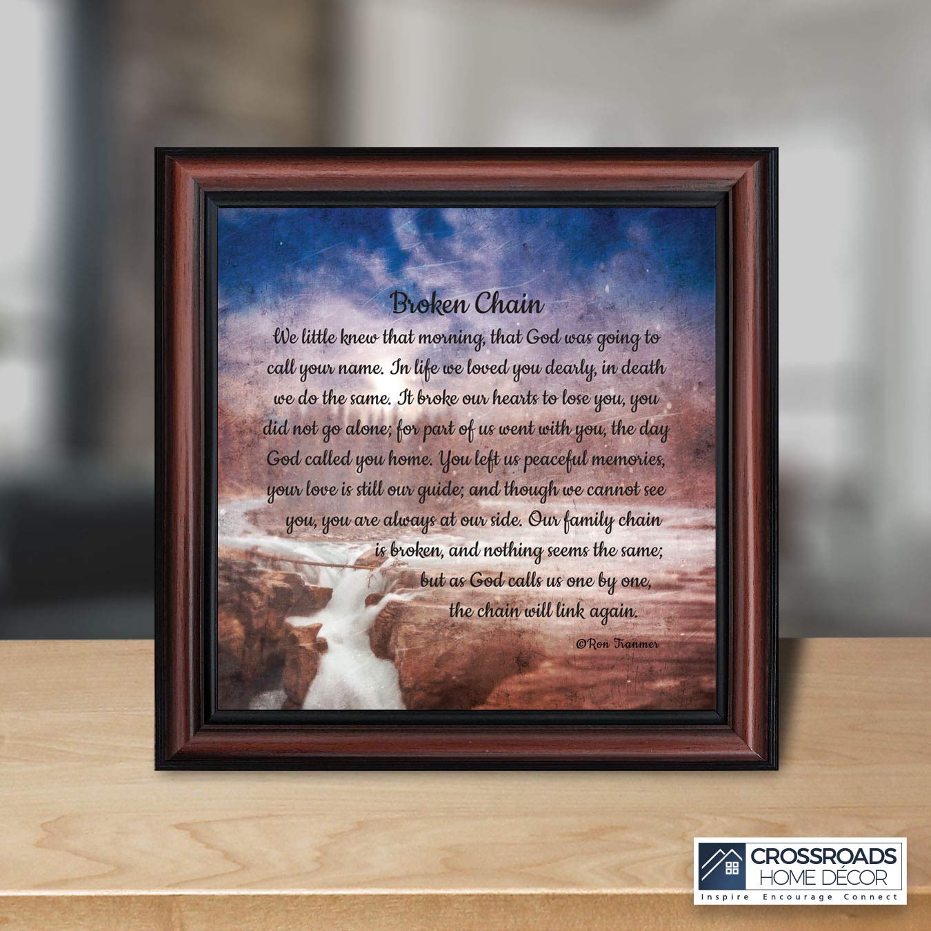Broken Chain Picture Frame - Memorial Gift for Loved Ones | Home Décor & Sympathy