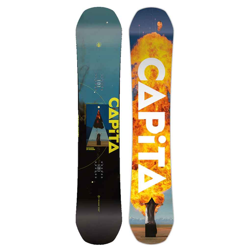 Capita 24/25 D.O.A. Snowboard - All-Mountain Freestyle Snowboard for Men & Women | Perfect for Park, Powder & Backcountry Riding