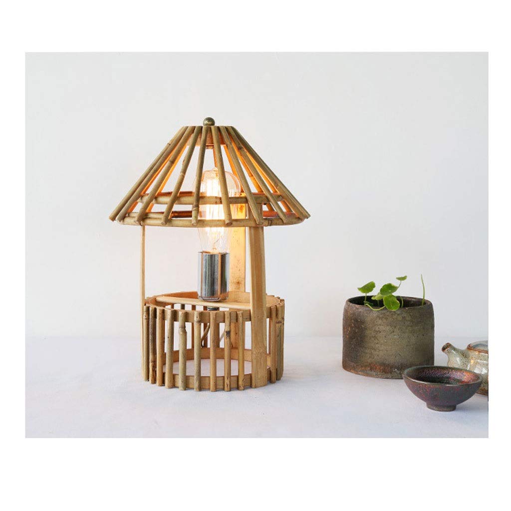 Vintage E27 Table Lamp - Handmade Retro Desk Lamp for Bedroom, Study & Hotel | Adjustable Reading Light with Warm White Glow | Perfect for Nightstands, Home Office & Cozy Reading Nooks