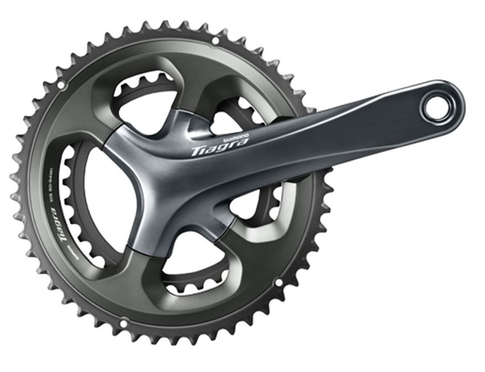 Shimano Tiagra FC-4700 Road Bike Crankset - 36/52T KRG Teeth, 170mm Length, Fixed Axis | Perfect for Road Cycling, Triathlon & Endurance Training