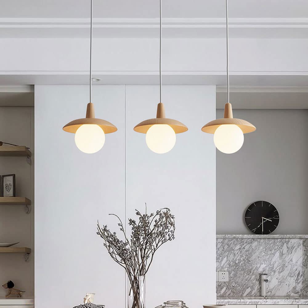 Modern Adjustable G9 Mini Pendant Lighting - Nordic Style Macaron Ceiling Light Fixture for Kitchen Island, Dining Room & Living Room | Perfect for Coffee Bars, Breakfast Nooks and Home Office Lighting