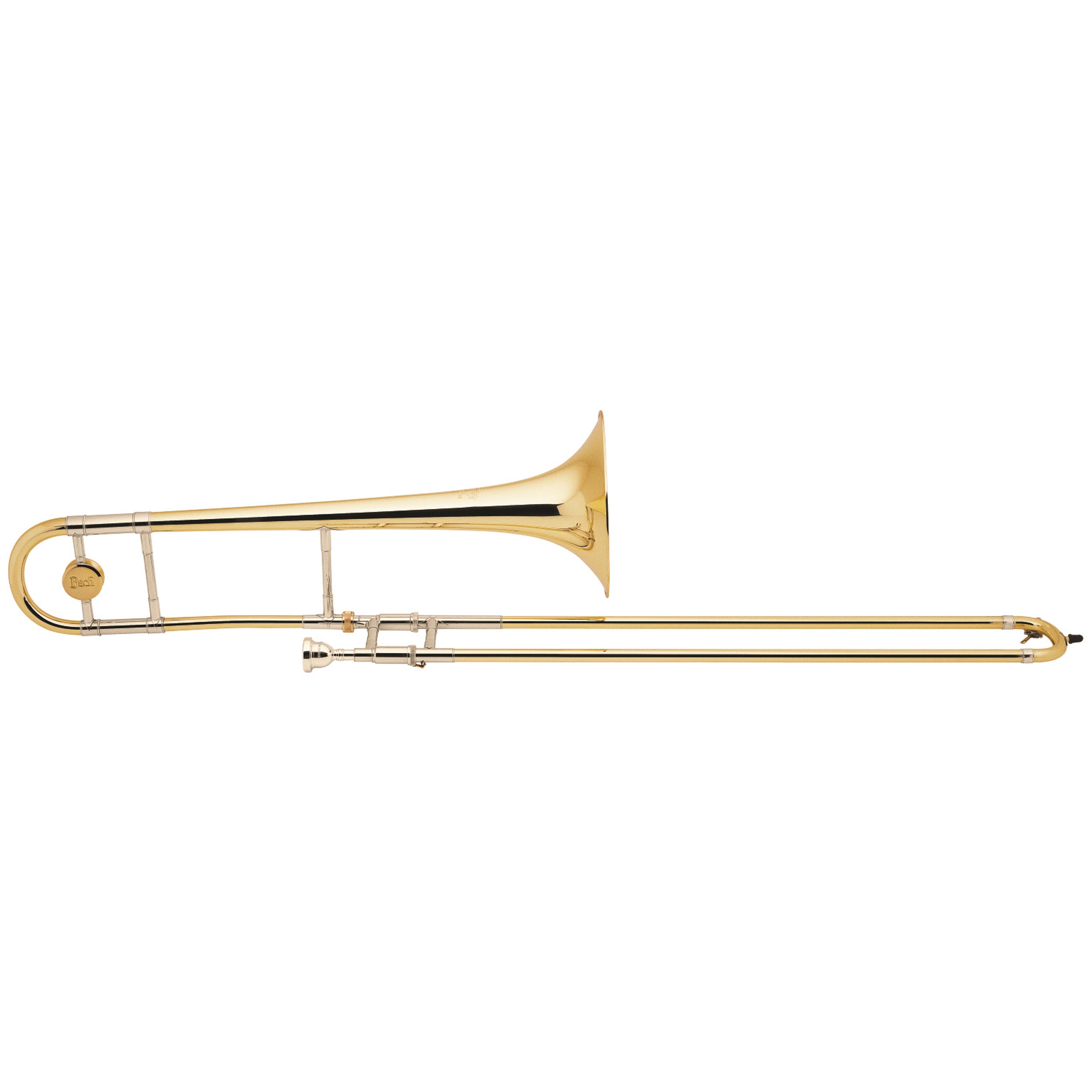 Bach 42 Stradivarius Bb Tenor Trombone with Yellow Brass Bell - Professional Brass Instrument for Orchestras, Jazz Bands & Music Performances