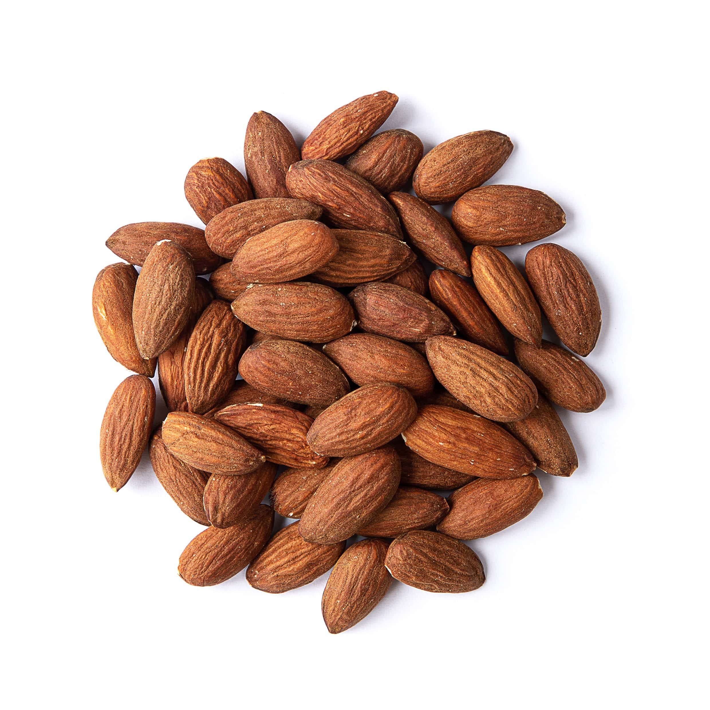 Food to Live Dry Roasted California Almonds - 9 lbs Bulk, Unsalted, No Oil Added, Vegan & Kosher | High in Protein & Vitamin E | Keto, Paleo & Healthy Snack for Weight Loss, Office, Travel & On-the-Go