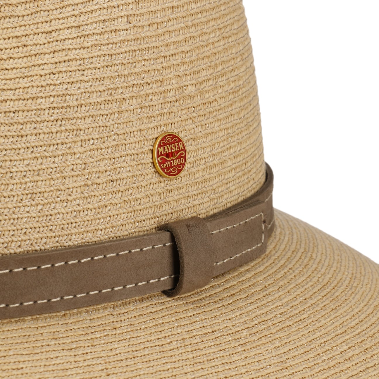 Stylish Mayser Mathis Raffia Sun Hat with UPF 50+ UV Protection - Perfect for Beach, Pool, and Summer Outdoor Activities