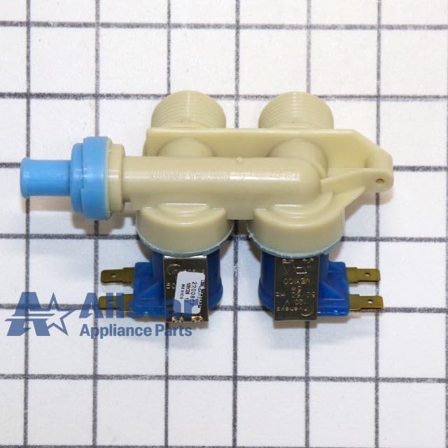 WP27001146 OEM Washing Machine Water Inlet Valve Replacement Part - Compatible with Top Load Washers for Home Laundry Use
