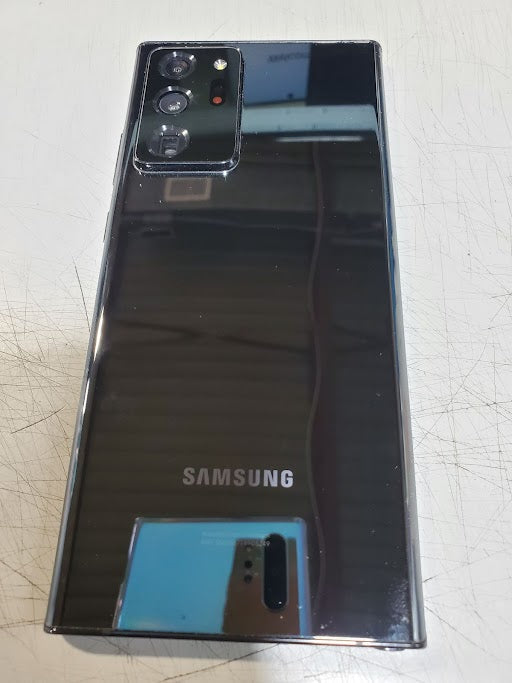 Samsung Galaxy Note 20 Ultra 5G Unlocked Smartphone - 128GB Storage, 12GB RAM, Mystic Black (Renewed) | Premium Android Phone for Business & Gaming