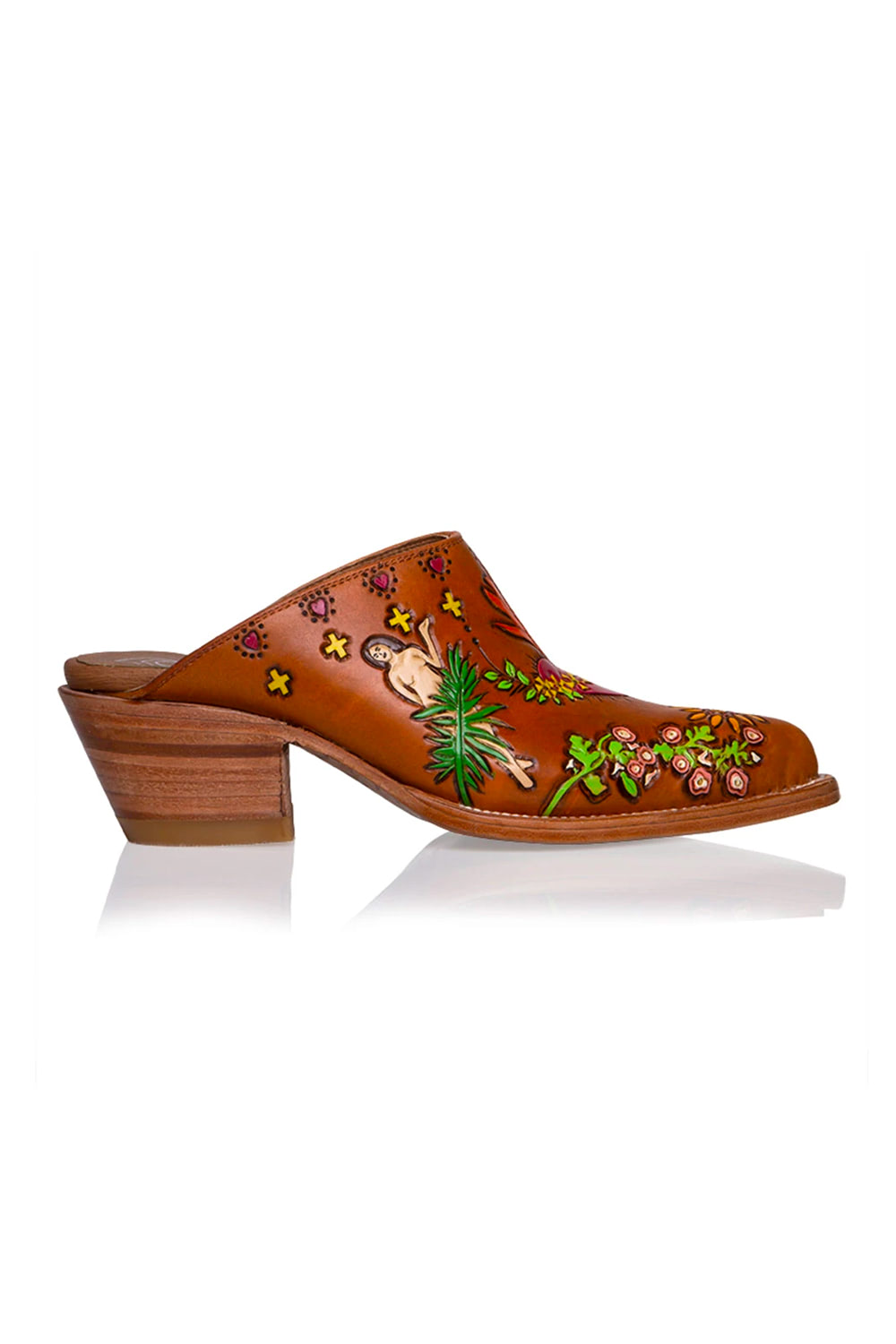 Eve Doodle Mule Slippers - Cozy Indoor/Outdoor House Shoes for Women - Perfect for Home, Lounge, and Backyard Comfort