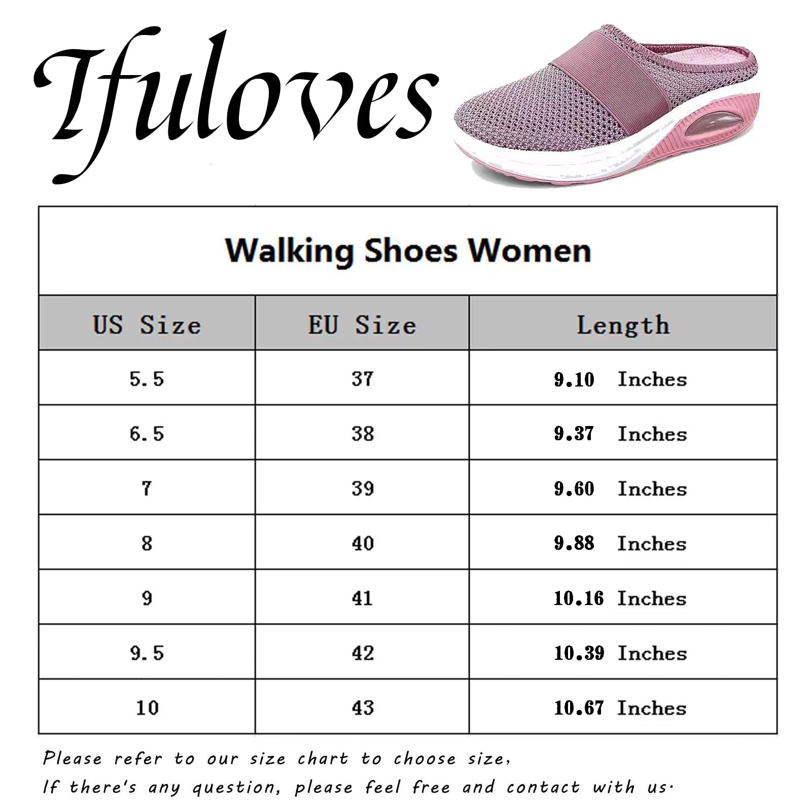 Orthopedic Diabetic Walking Shoes for Men & Women - Air Cushion Slip-On Slippers with Arch Support - Comfortable House Shoes for Indoor & Outdoor Use - Ideal for Elderly, Plantar Fasciitis & Foot Pain Relief