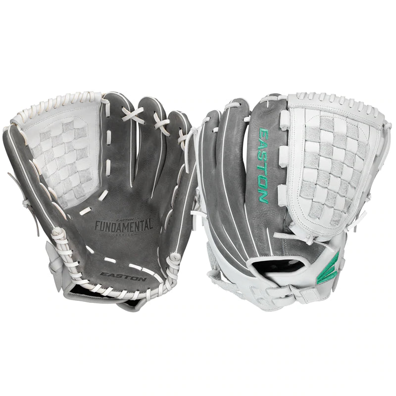 Easton Fundamental Fastpitch Series 12.5 Inch Softball Glove - Perfect for Youth & Beginner Players - Ideal for Fastpitch Games, Practice & Training