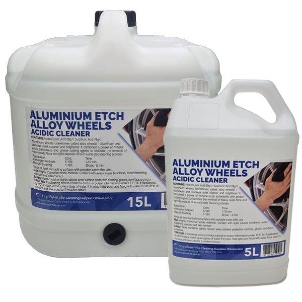 Aluminum Wheel Acid Cleaner - Heavy Duty Alloy Rim Etch Remover for Car, Truck & Motorcycle - Perfect for Deep Cleaning & Restoring Shine