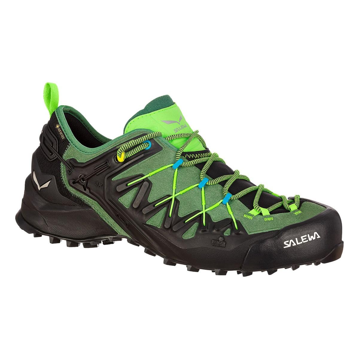 Salewa Men's Camping and Hiking Shoes - Lightweight Waterproof Outdoor Boots for Trail Running & Backpacking (Size 9.5 US) - Perfect for Mountain Trekking and Adventure Travel
