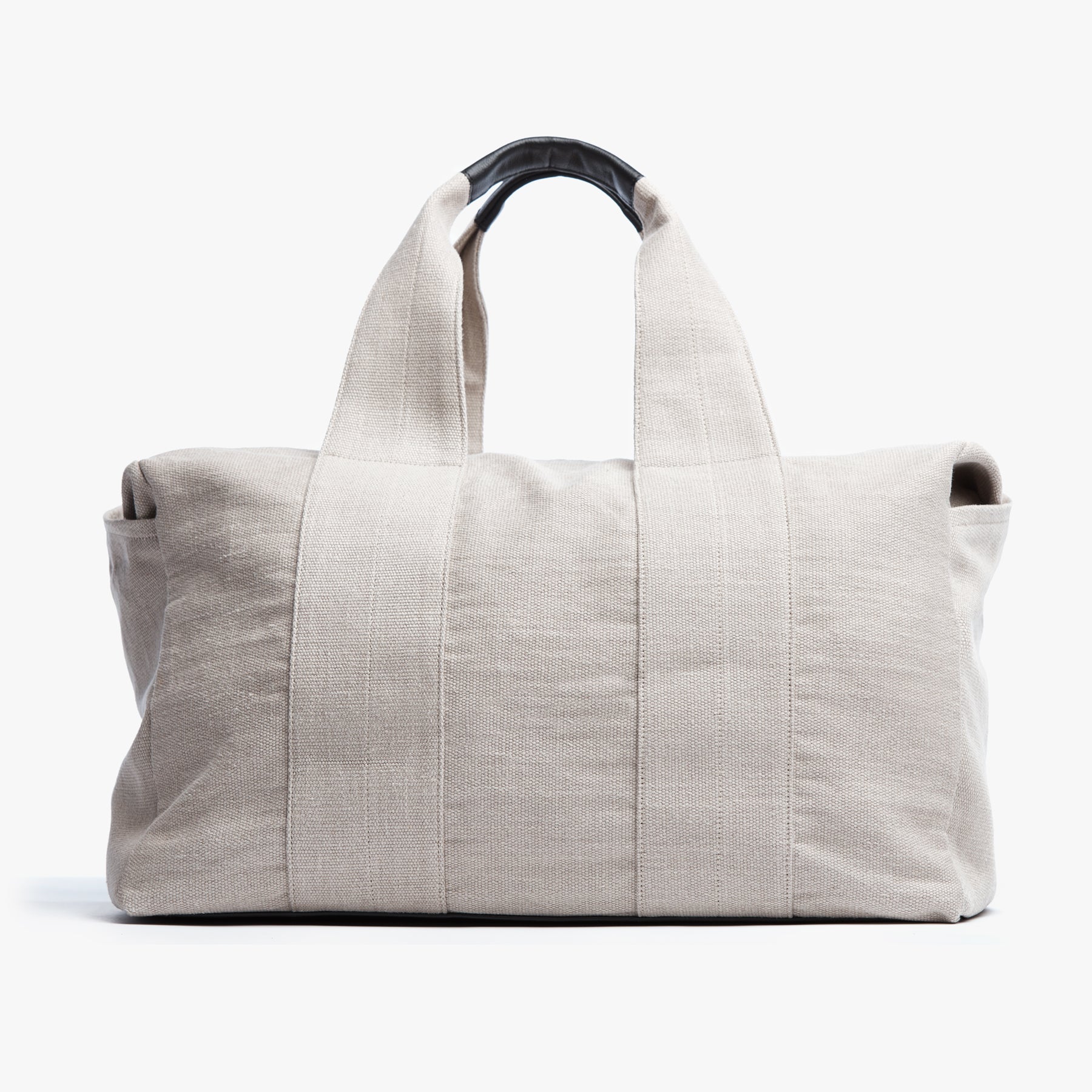 Montecito Weekend Travel Duffle Bag - Light Beige Carry-On Luggage for Women & Men | Perfect for Gym, Overnight Trips & Beach Getaways
