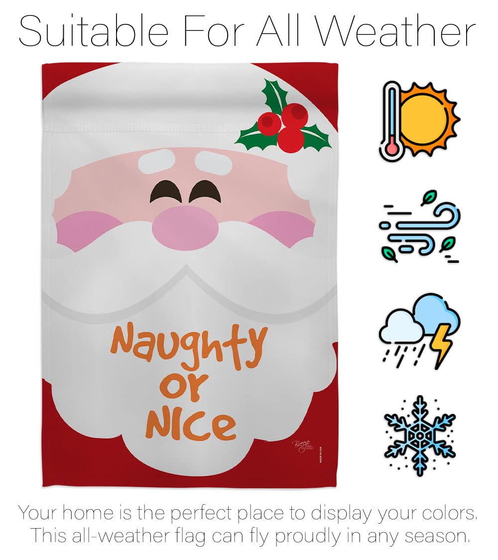 Winter Christmas House Flag Set 28x40