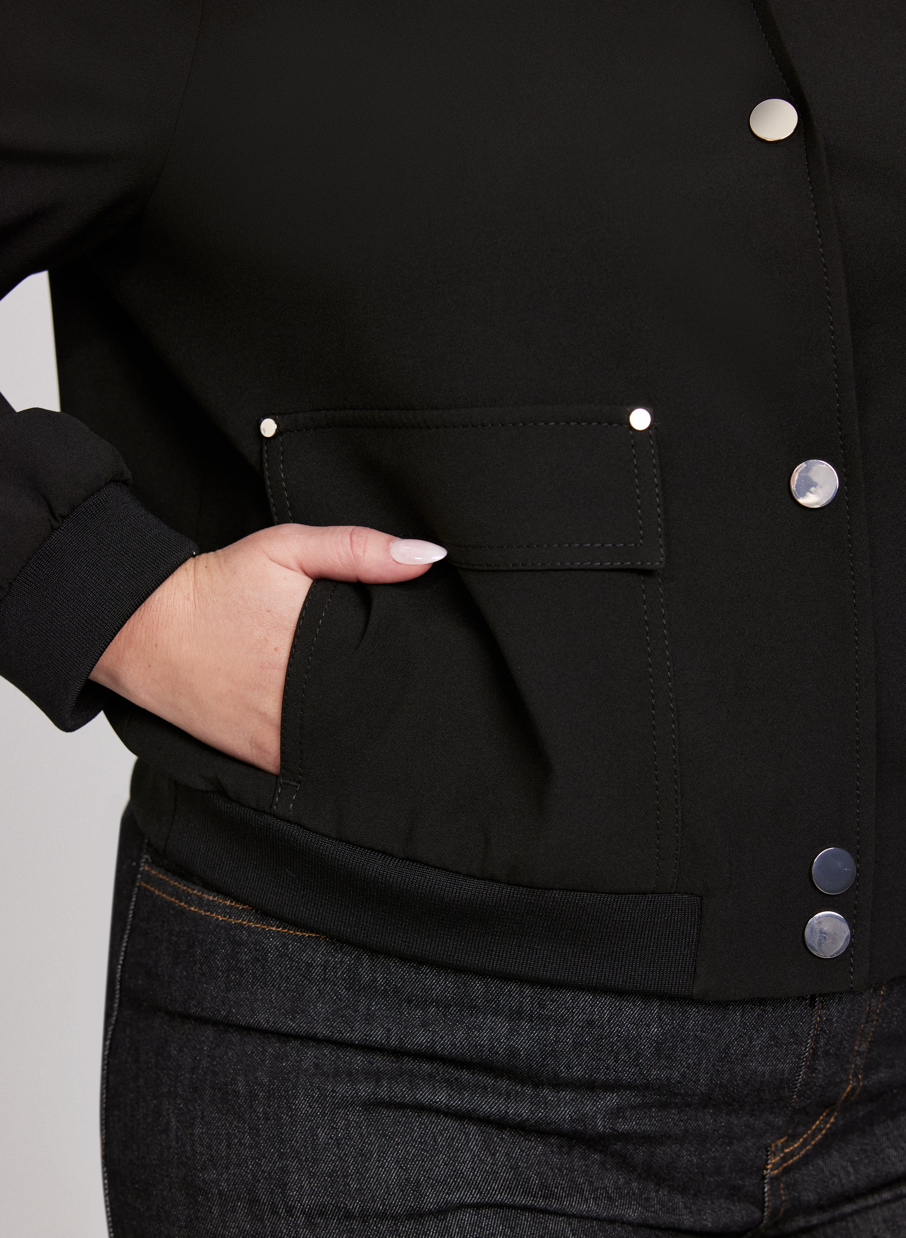 Men's Stylish Button Down Bomber Jacket - Lightweight Casual Outerwear for Fall & Spring | Perfect for Streetwear, Work, and Weekend Outings