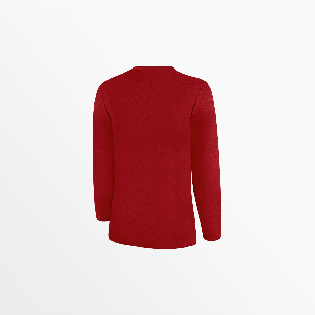 Women's Basic Crew Neck Long Sleeve Polyester T-Shirt - Soft Comfort Fit Casual Top for Everyday Wear, Work & Layering