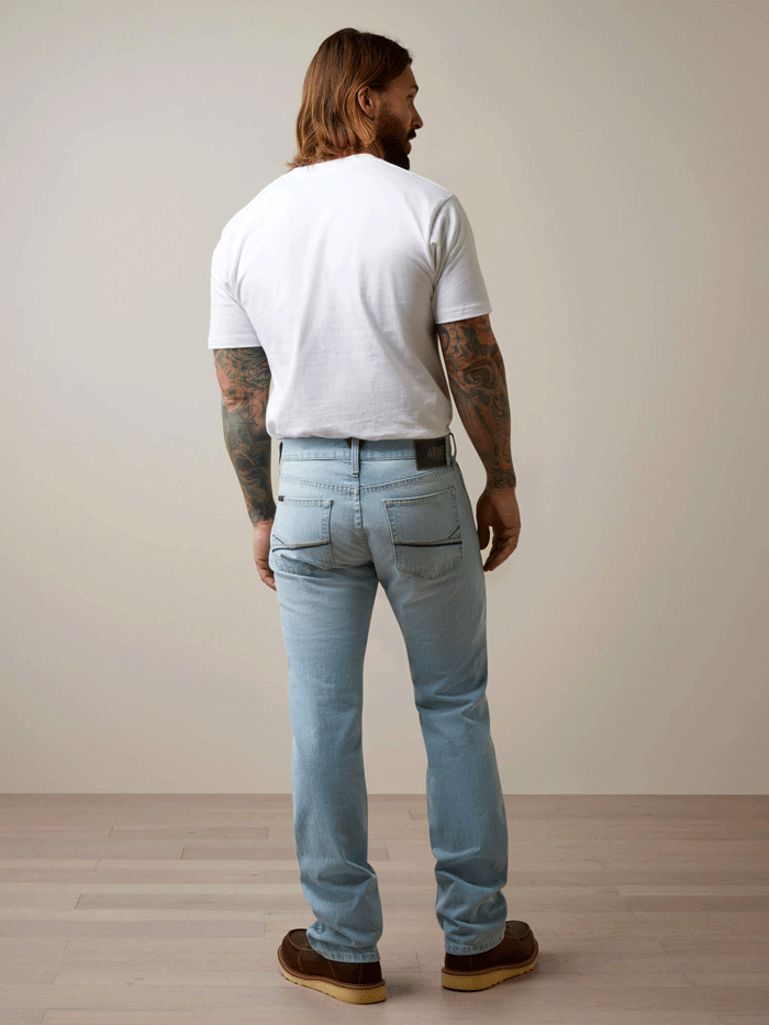 Ariat Men's M7 Slim Toro Straight Jean - Cali Ultralight Denim Pants for Work & Casual Wear | Comfortable Slim Fit for Everyday Use & Outdoor Activities