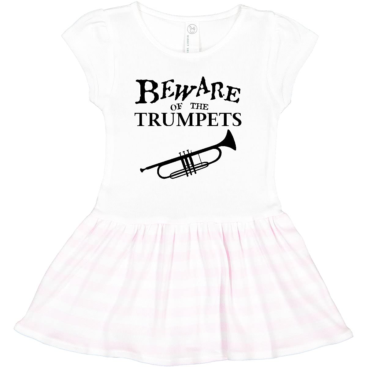 Beware of The Trumpets Toddler Dress - Cute & Comfortable Girls' Outfit for Birthday, Party & Playtime