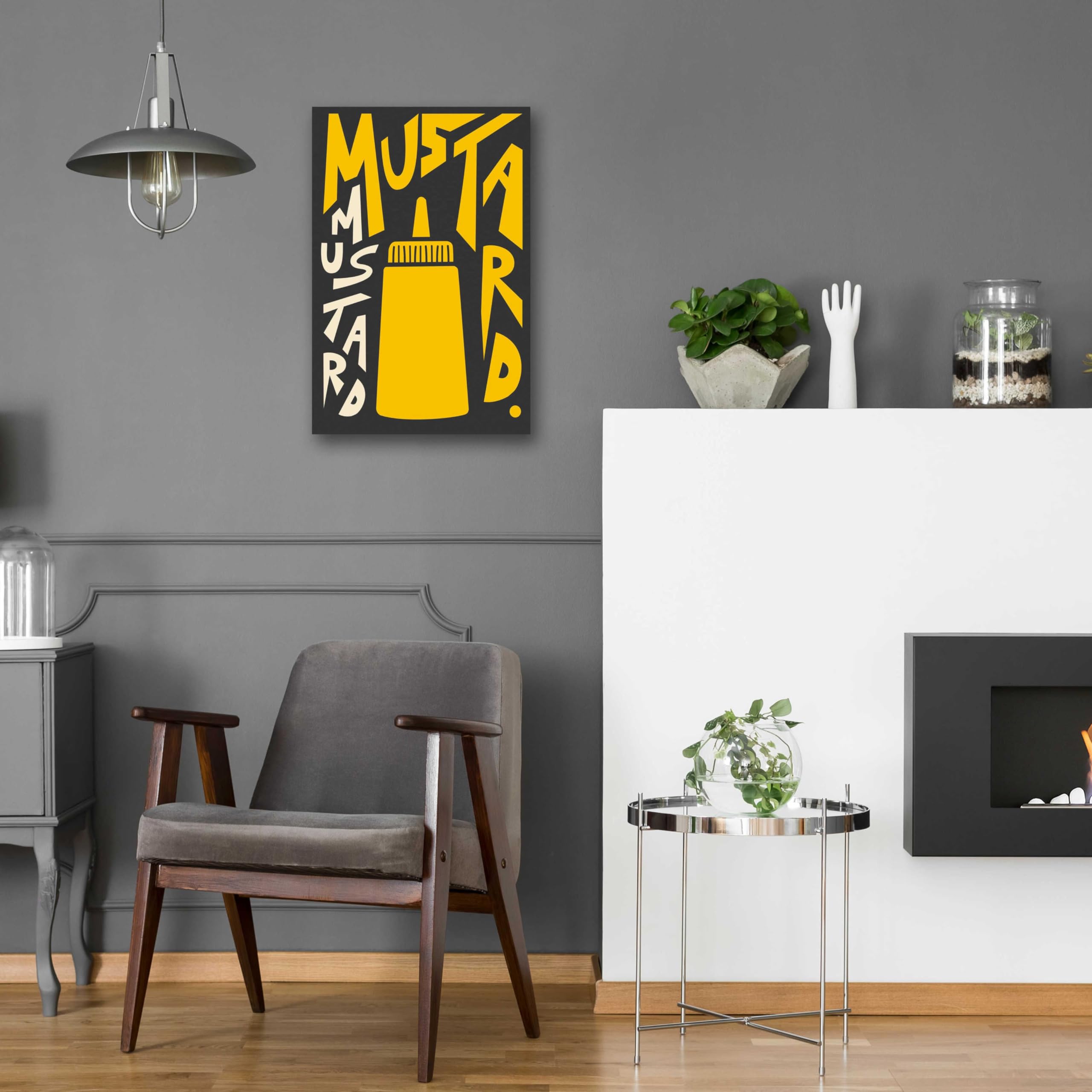 Epic Art 'Kitchen Mustard' by Ayse - 16