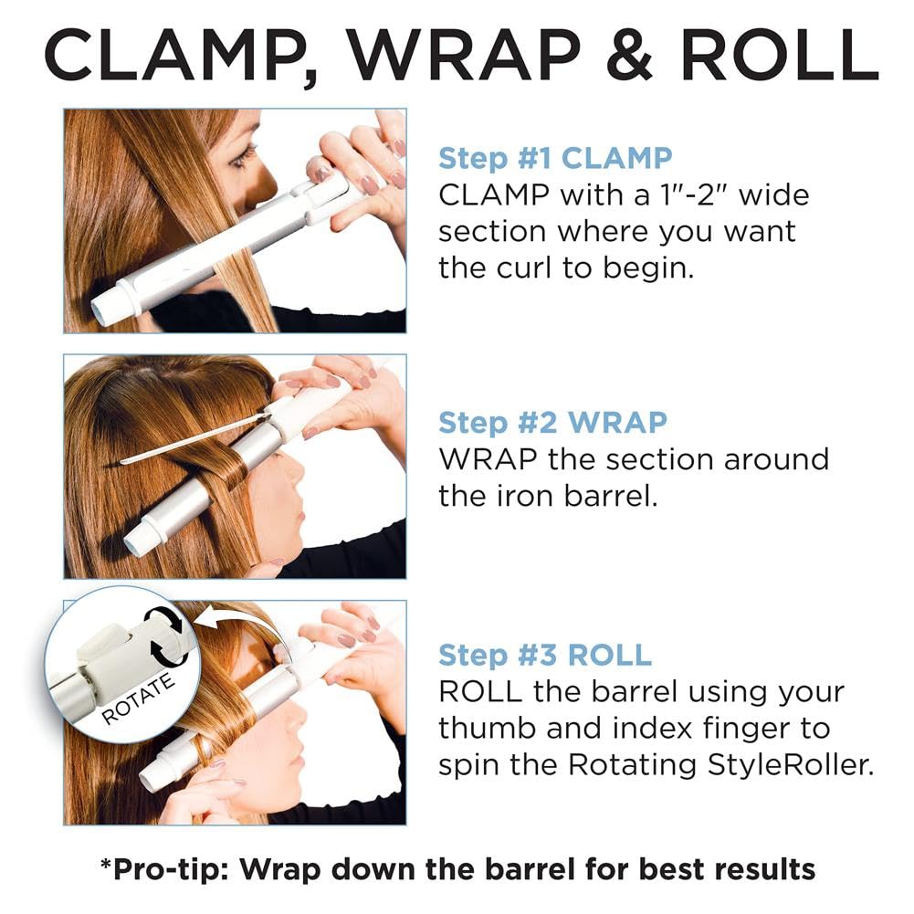 BIO IONIC Professional Rotating Ceramic Curling Iron - 1