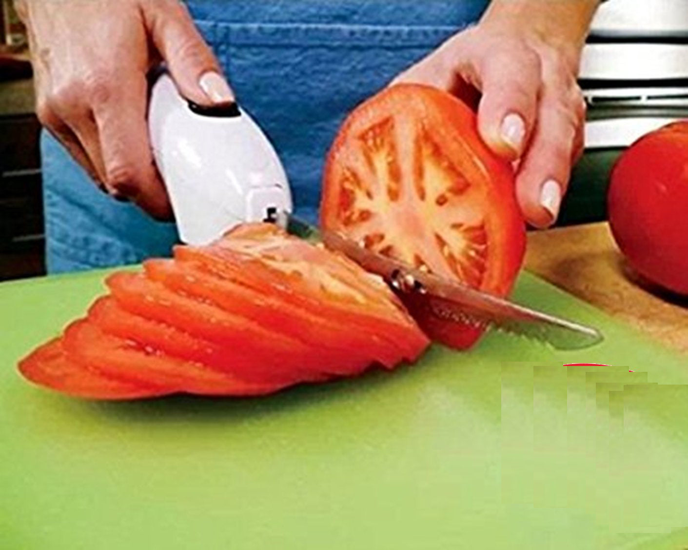 Milex 8V Lithium-Ion Cordless Electric Knife - Rechargeable Battery Powered Kitchen Knife for Slicing Meat, Bread & Vegetables | Perfect for BBQ, Camping & Home Cooking