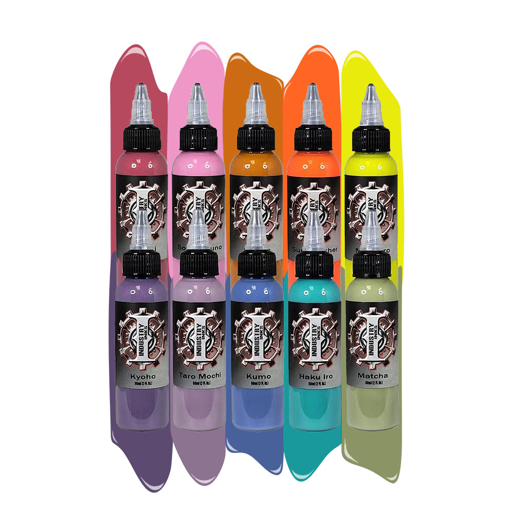 Anime Color Set Light - Professional Industry Inks for Artists - Choose Your Size - Perfect for Manga Drawing, Comic Illustration & Digital Art